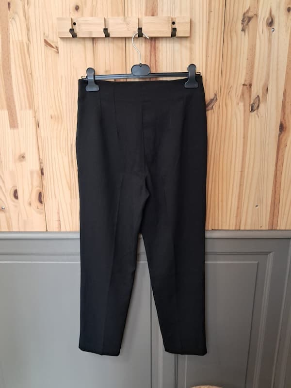 Pantalon Cache Cache Noir Femme Taille 40 - vue arrière - Vintage Seconde Main - Cool Frip
