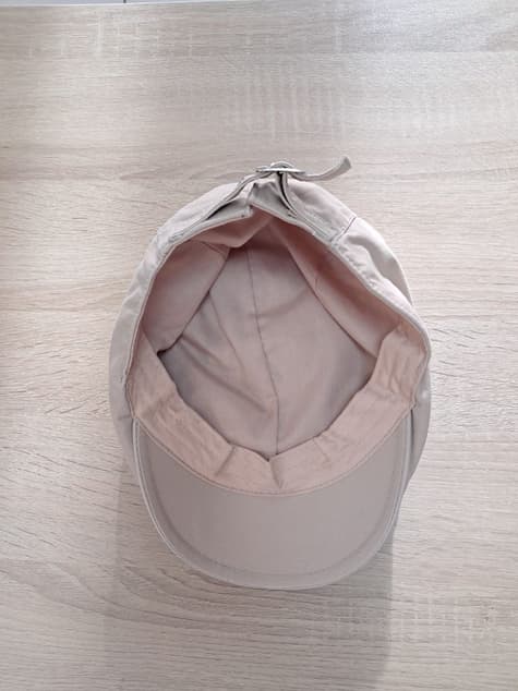 Casquette Beige Coton - vue de dessous - Vintage Seconde Main - Cool Frip Streetwear