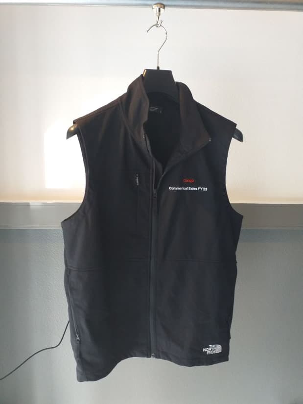 Veste Sans Manches Noire The North Face Polyester Homme L | Friperie Vintage Seconde Main COOL FRIP