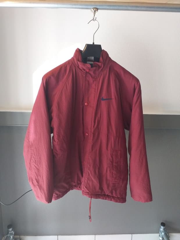 Blouson Bordeaux Nike Polyester Homme XL | Friperie Vintage Seconde Main COOL FRIP