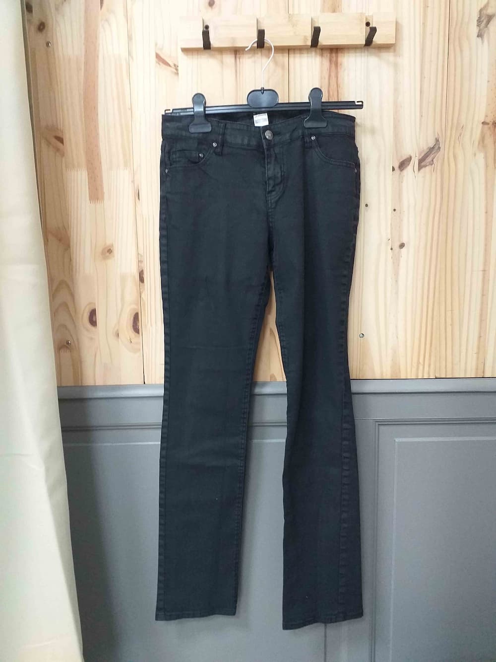 Jean Noir La Redoute Coton Femme 40 | Friperie Vintage Seconde Main COOL FRIP