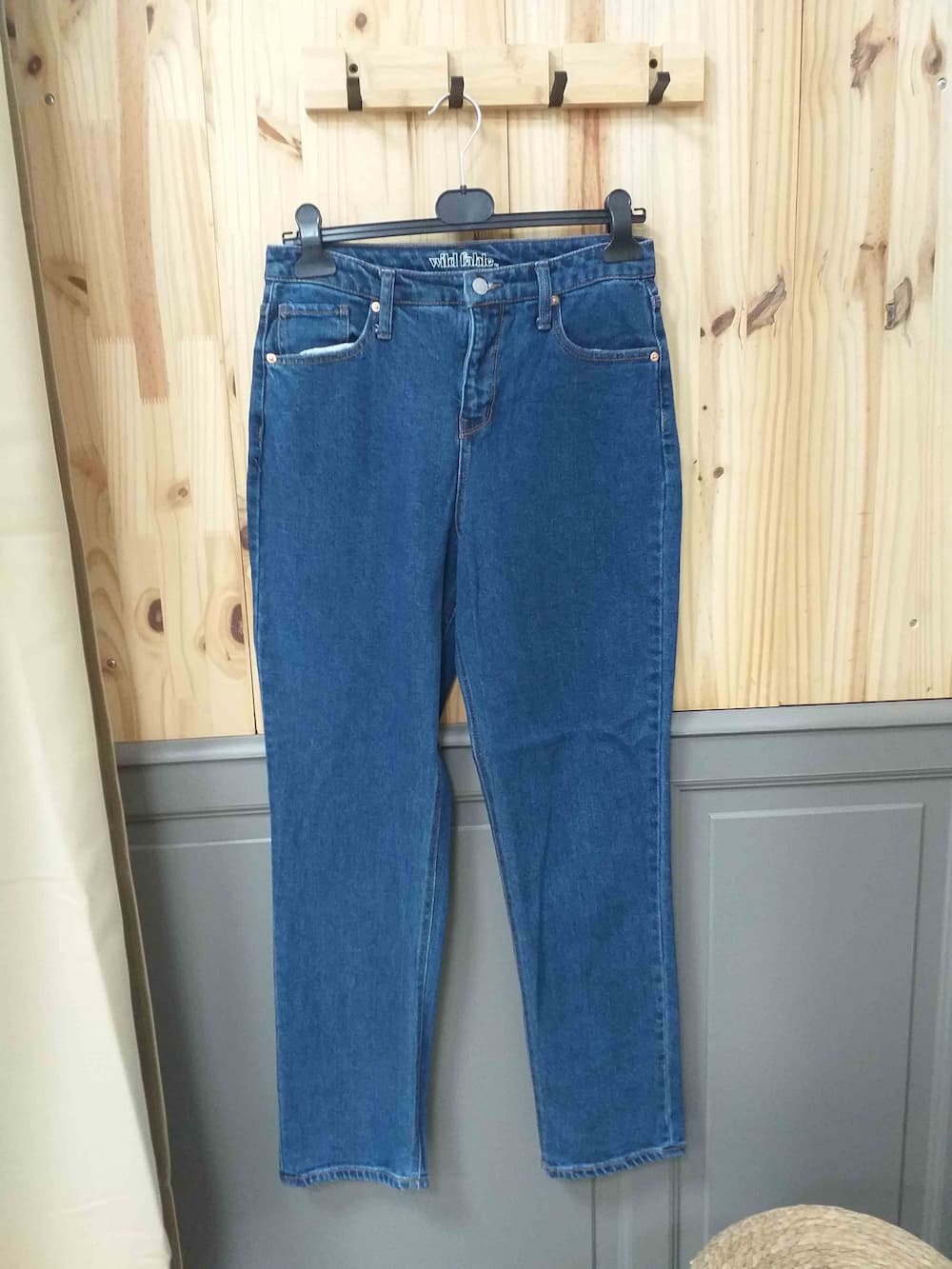 Jean Bleu Wild Fable Coton Femme 40 | Friperie Vintage Seconde Main COOL FRIP