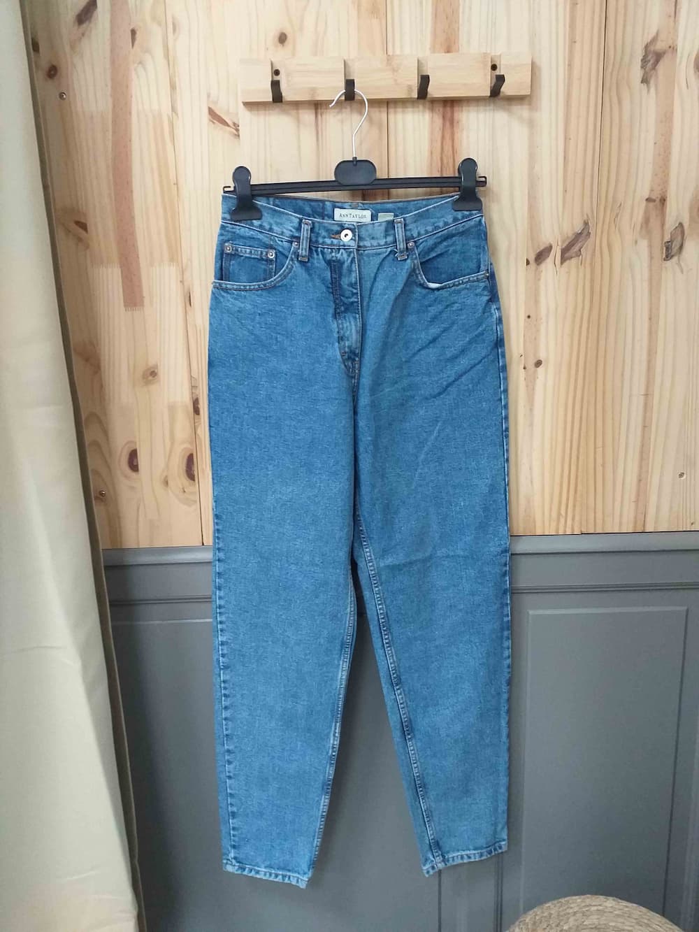 Jean Bleu Ann Taylor Coton Femme 40 | Friperie Vintage Seconde Main COOL FRIP