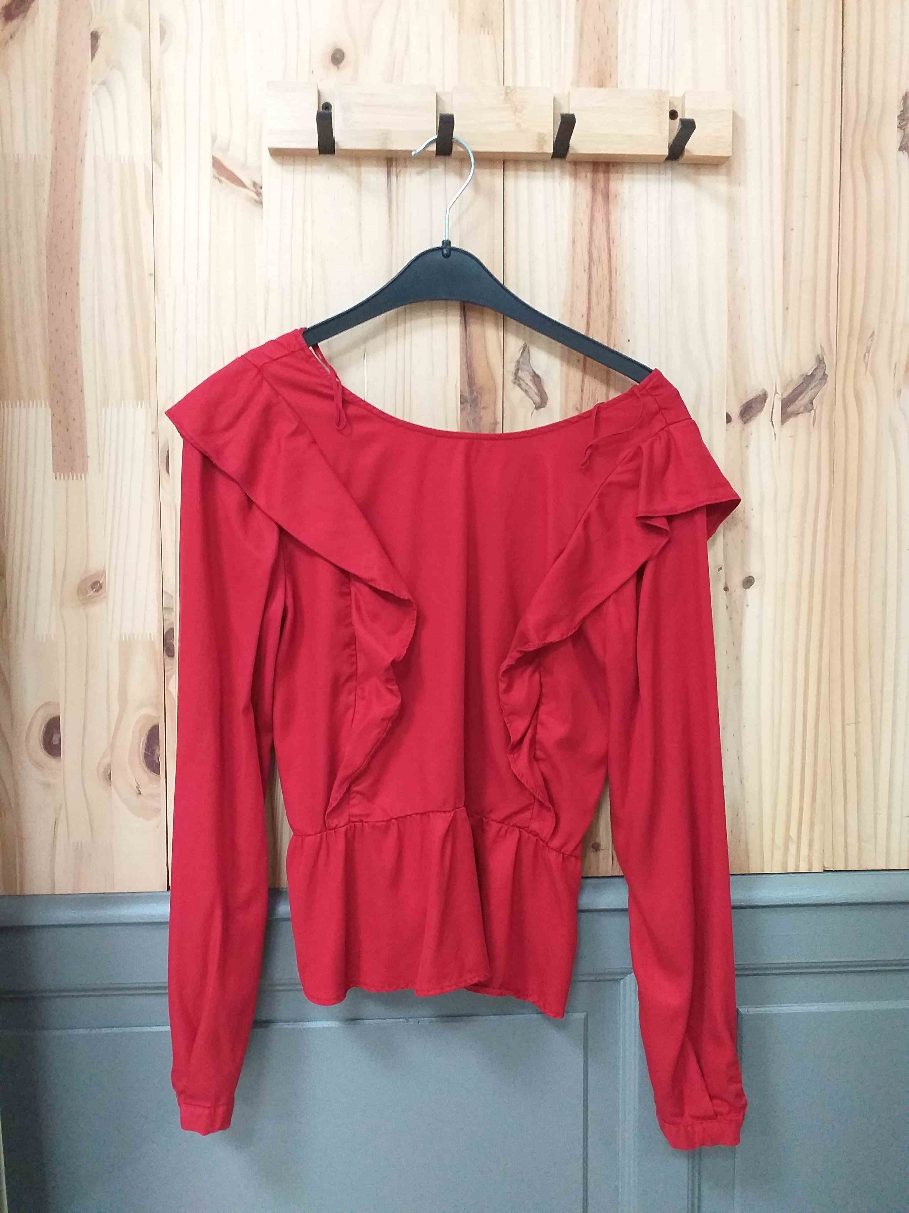 Blouse à volants - Zara