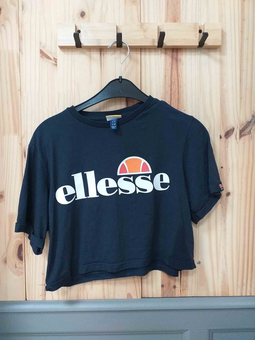 T-shirt Bleu Ellesse Coton Femme 38 | Friperie Vintage Seconde Main COOL FRIP  