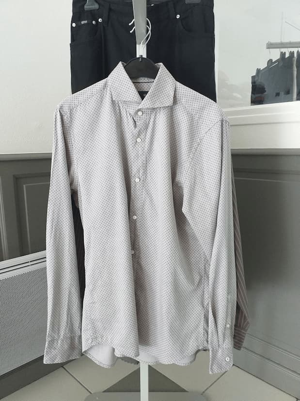 Chemise Coton Mauve Joop ! Homme 39 - Friperie Vintage Seconde Main COOL FRIP  