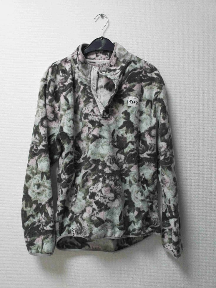 Polaire Fleurie Eivy Femme L Polyester Recyclé - Friperie Vintage Seconde Main COOL FRIP  