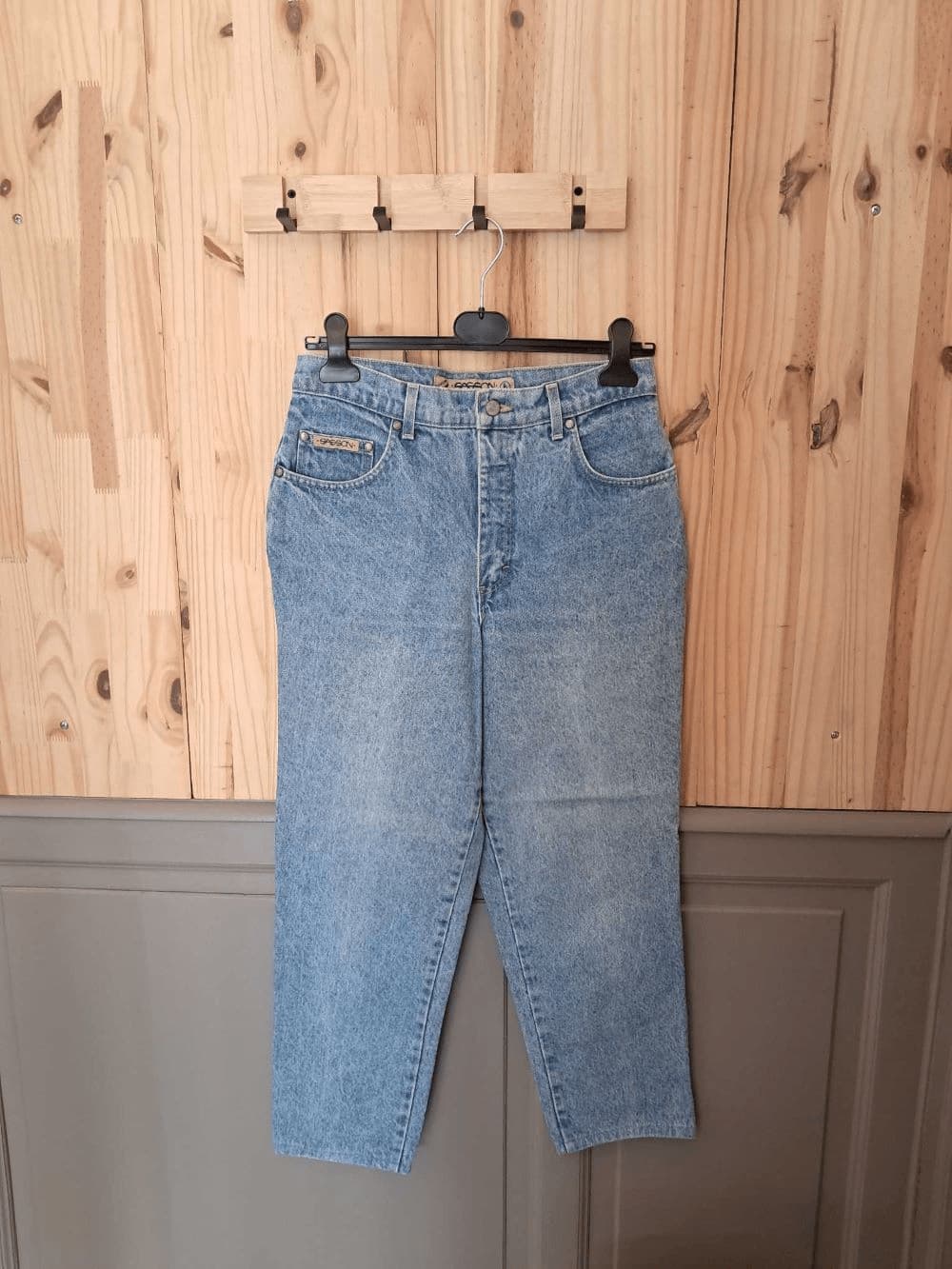 Jean Bleu Sasson Coton Femme 12 | Friperie Vintage Seconde Main COOL FRIP  