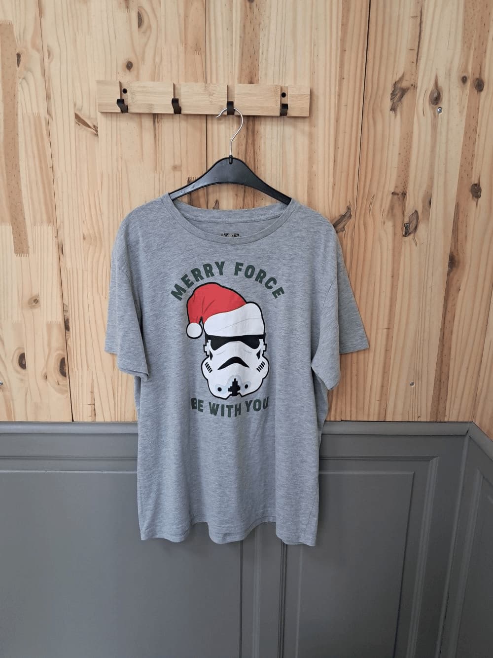 T-shirt Gris Star Wars Coton Homme XL | Friperie Vintage Seconde Main COOL FRIP
