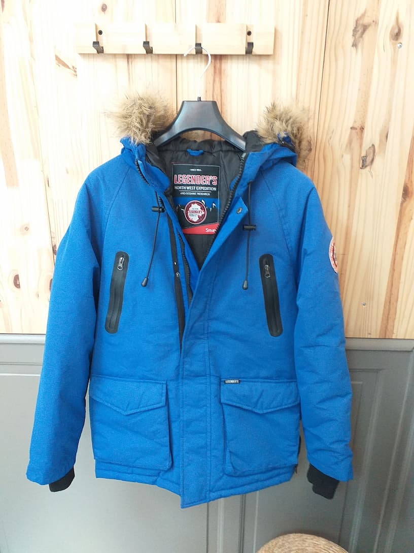 Parka Legender's Vintage Bleu Roi Taille S Homme - vue devant | Cool Frip Paray-le-Monial