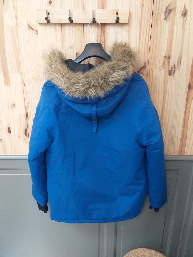 Parka Legender's Vintage Bleu Roi Taille S Homme - vue arrière | Cool Frip Paray-le-Monial