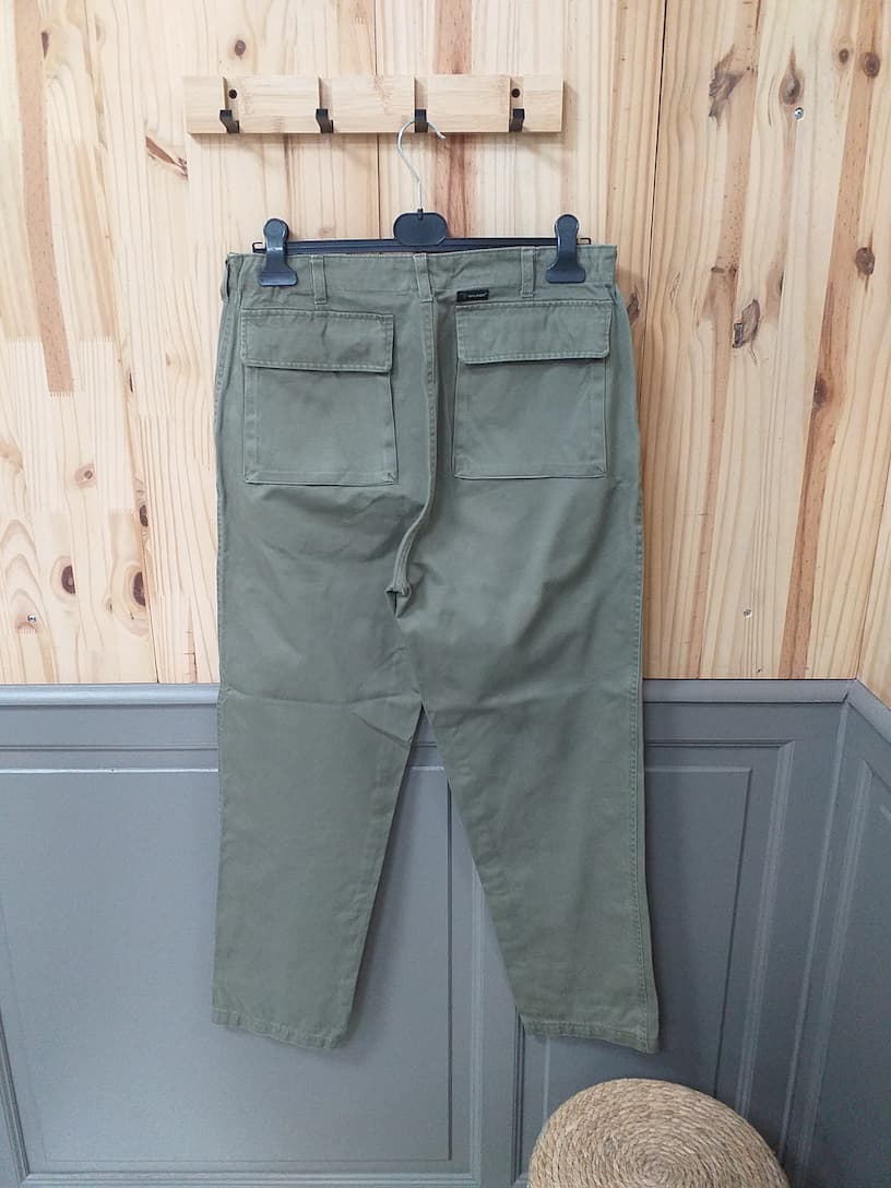 Chino Wilker Vintage Kaki Clair Homme - vue arrière | Cool Frip Paray-le-Monial