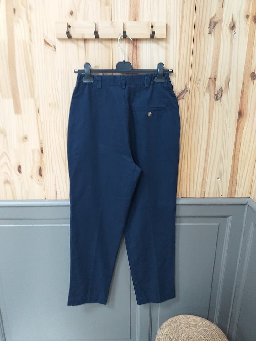 Chino E.H.L. Vintage Bleu Marine Taille 10 Homme - vue arrière | Cool Frip Paray-le-Monial