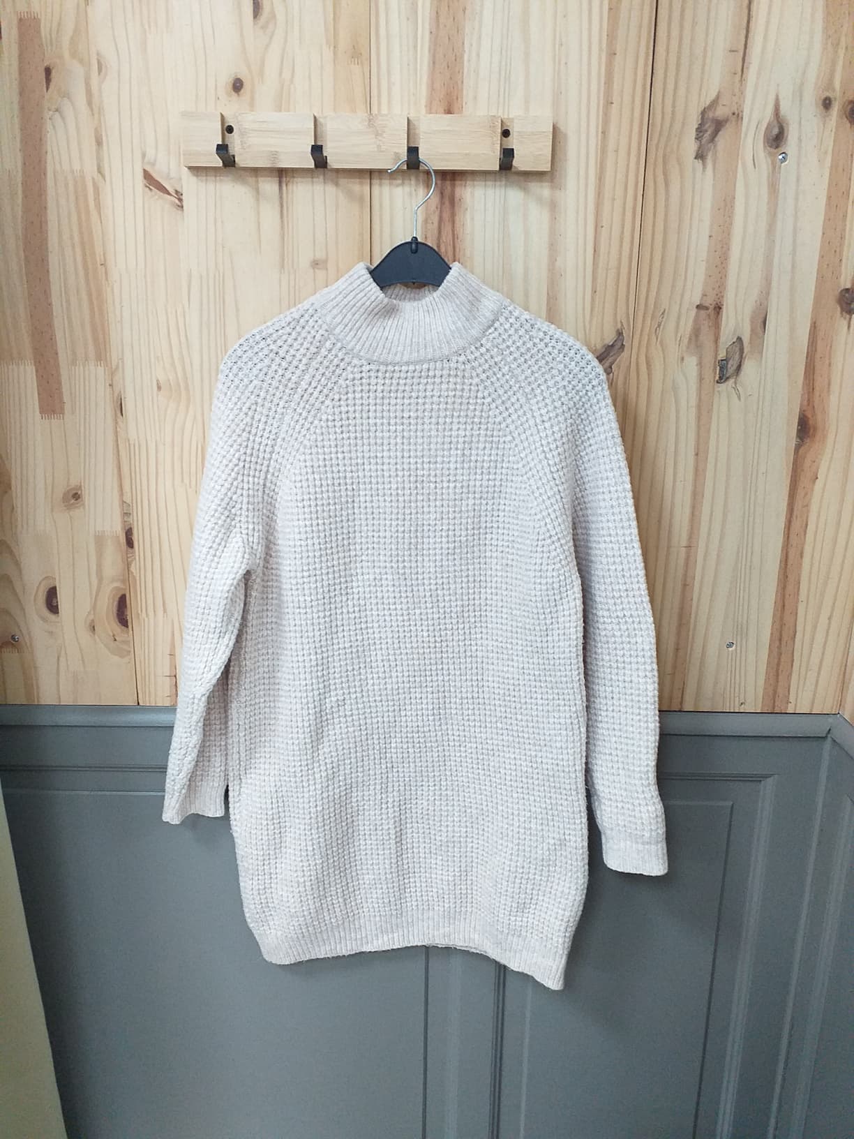 Robe Tricot S Rose Acrylique Polyamide Laine Femme Mango | Friperie Vintage Seconde Cool Frip