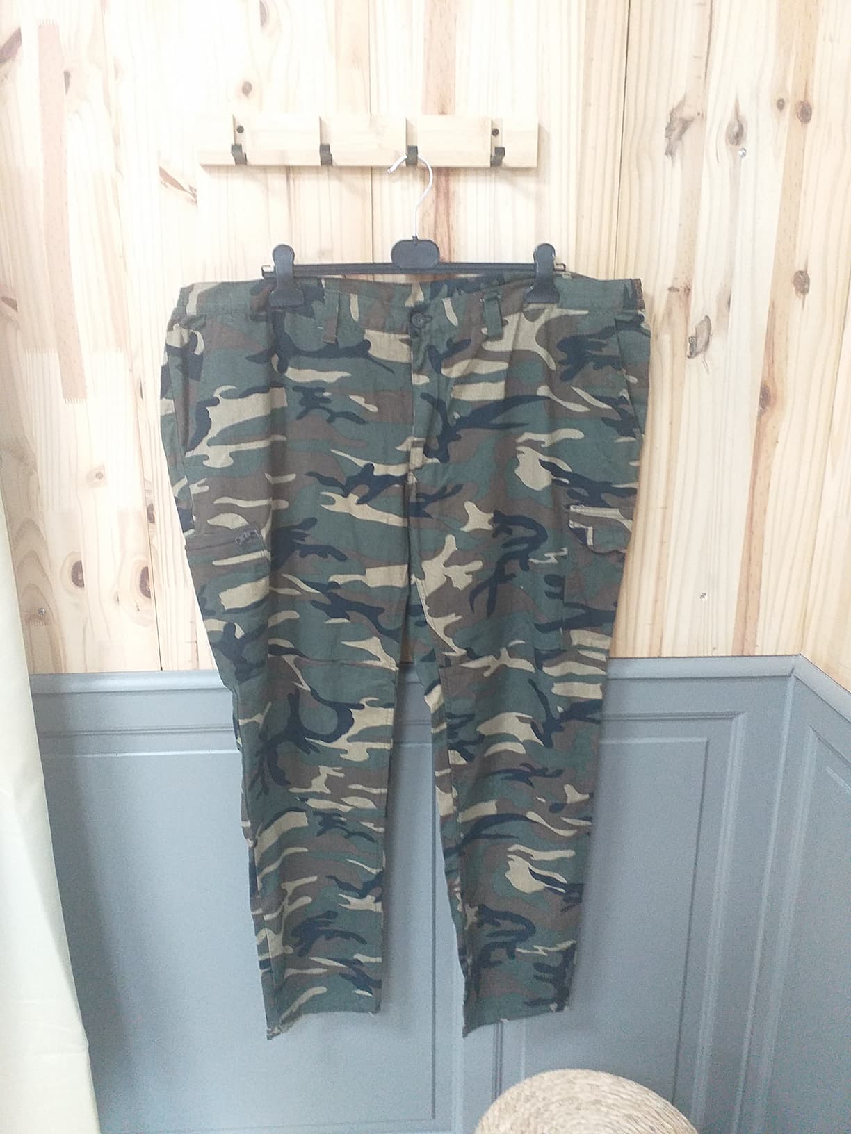 Pantalon Cargo Camouflage Coton Homme 4XL | Friperie Vintage Seconde Cool Frip