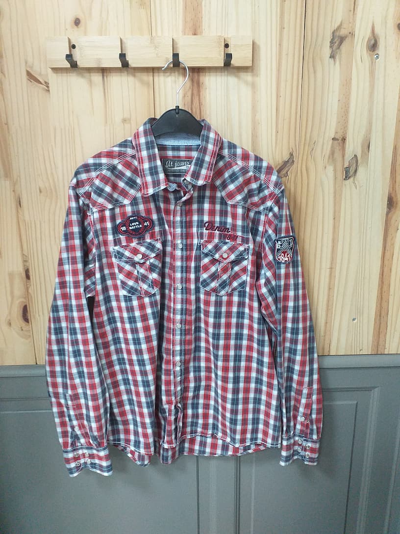 Chemise Carreaux Coton Homme XXL | Friperie Vintage Seconde Cool Frip