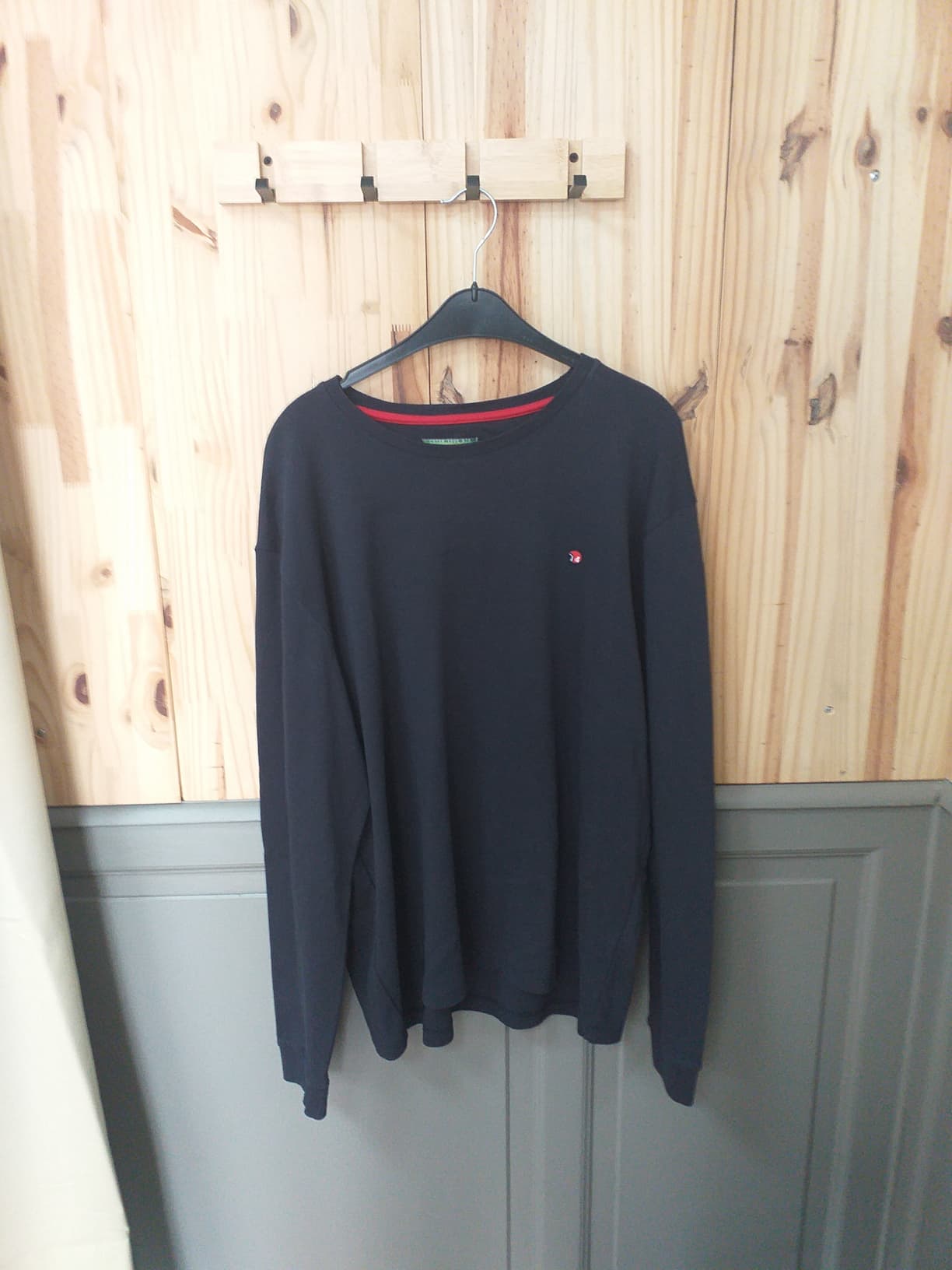 T-shirt Bleu Foncé Coton Homme 3XL - Benson Cherry | Friperie Vintage Seconde Cool Frip