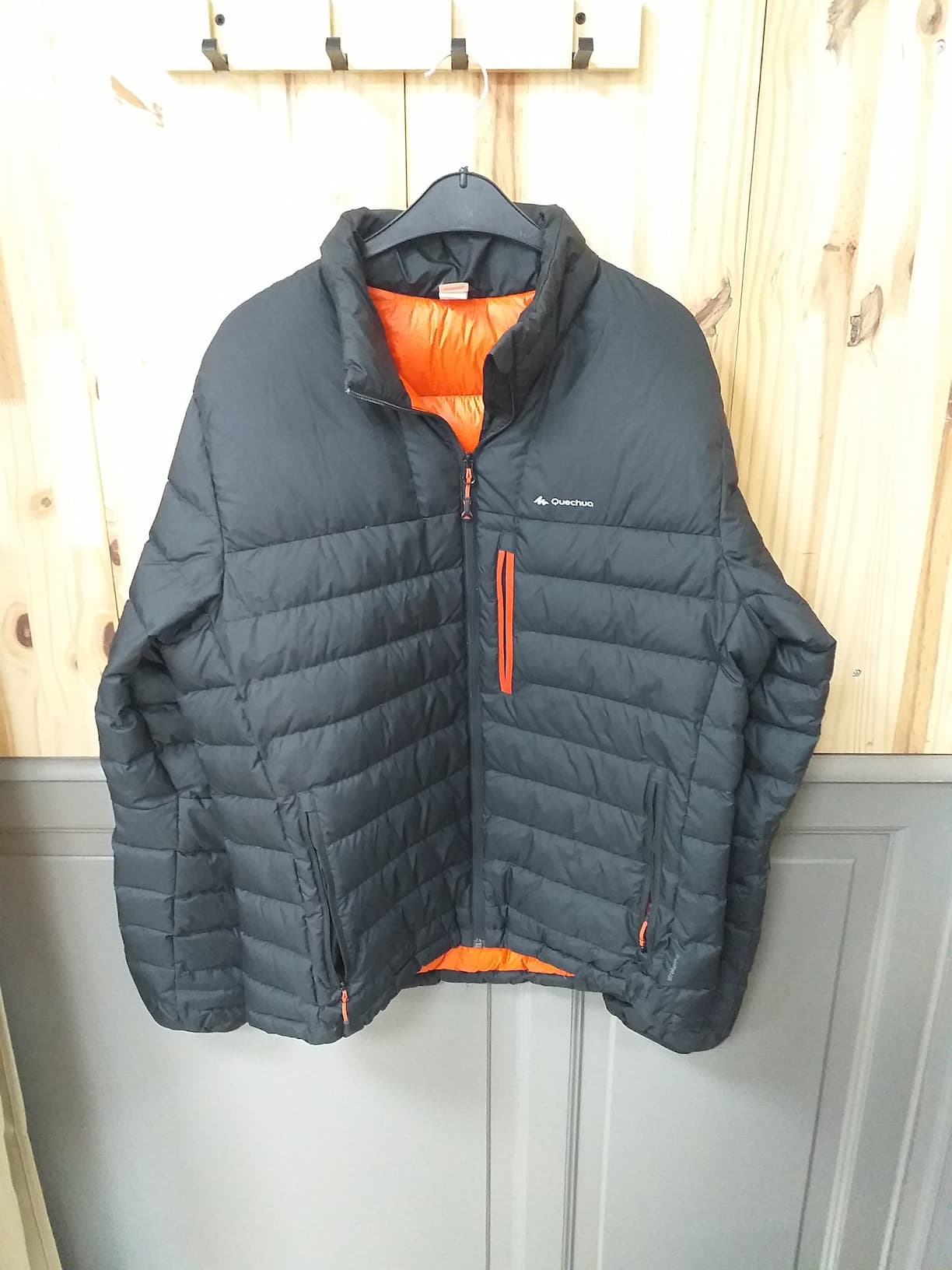 Doudoune Noir Polyester Homme XL | Friperie Vintage Seconde Cool Frip