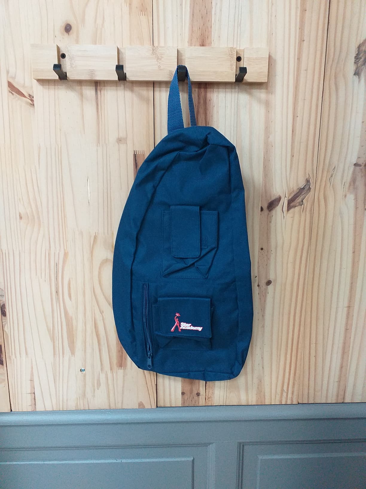 Sac à dos Bleu Polyester Unisexe | Friperie Vintage Seconde Cool Frip