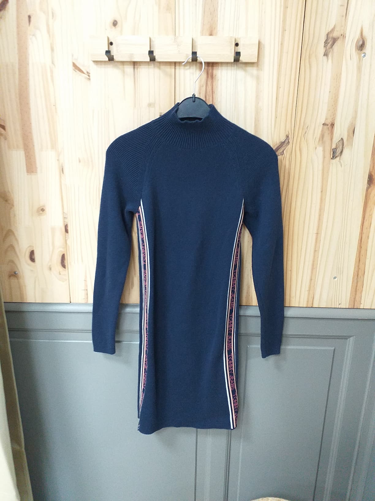 Robe tricot Bleu Polyamide Femme XS | Friperie Vintage Seconde Cool Frip