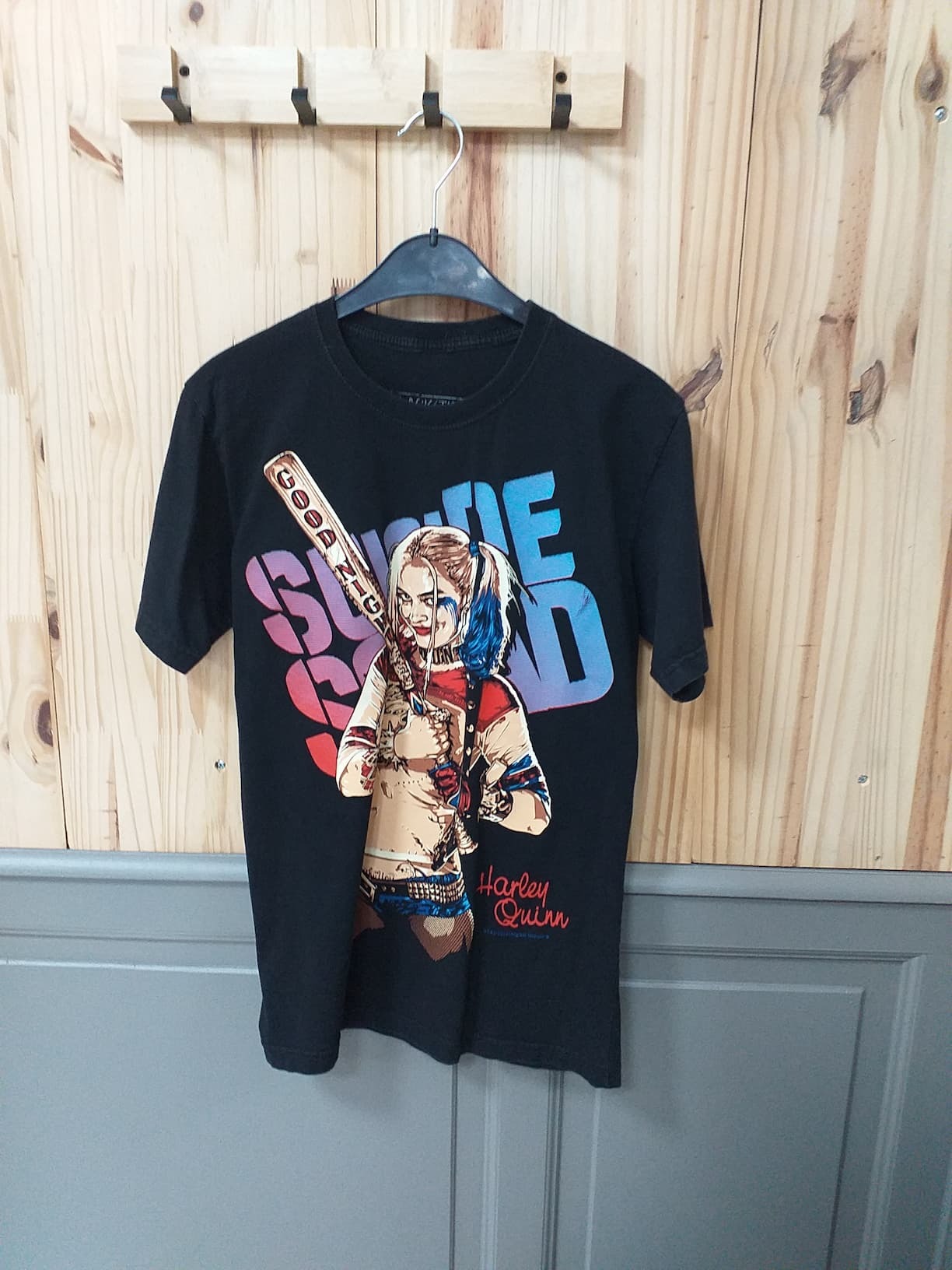 T-shirt Harley Quinn Coton Unisexe M | Friperie Vintage Seconde Main Cool Frip