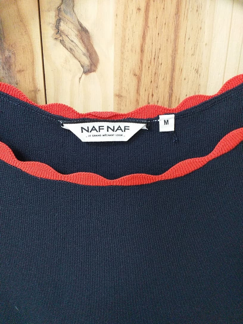 Robe Bleu Foncé Polyamide Polyester Femme M - détail marque | Friperie Vintage Seconde Main Cool Frip