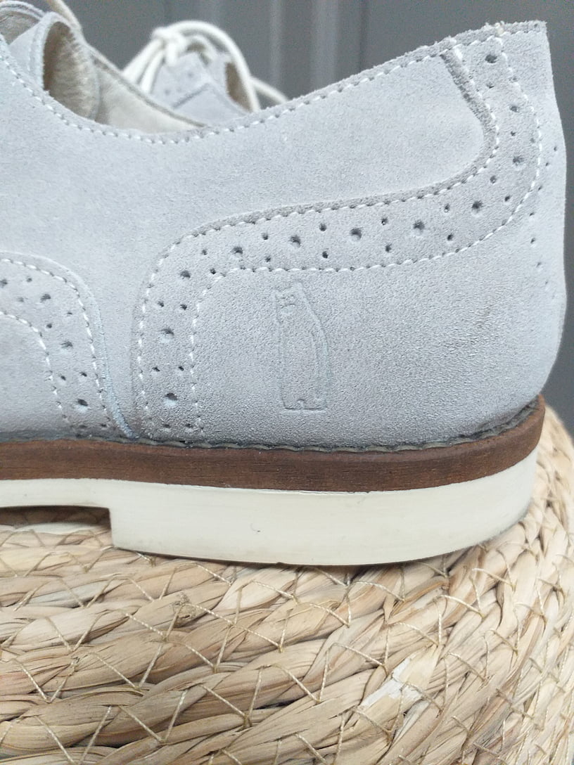 Derbies Gris Clair Daim Homme 41 Shoe the Bear - détail marque | Friperie Vintage Seconde Main Cool Frip